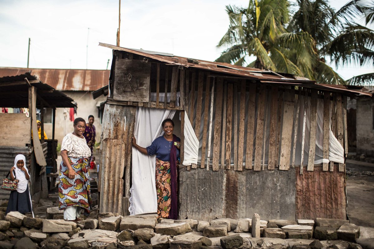 Tanzania Visit 2015 Ladies at their house